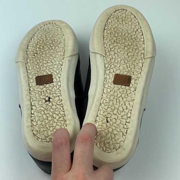 Frye Maya Cvo sneakers  sz 8 black goat leather - Picture 6 of 13